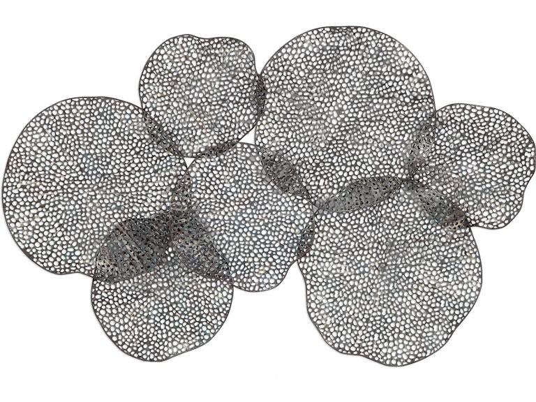 norrwood Uttermost Wall Decor Ripley Metal Leaf Wall Art 04174 at Norwood Furniture