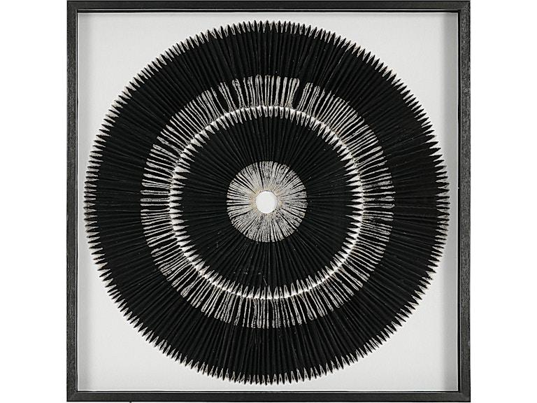 norrwood Uttermost Wall Decor Sandara Black And Gold Shadow Box 04311 at Norwood Furniture