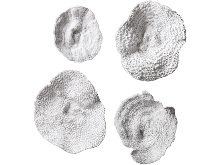norrwood Uttermost Wall Decor Sea Coral Wall Art Set/4 20170 at Norwood Furniture