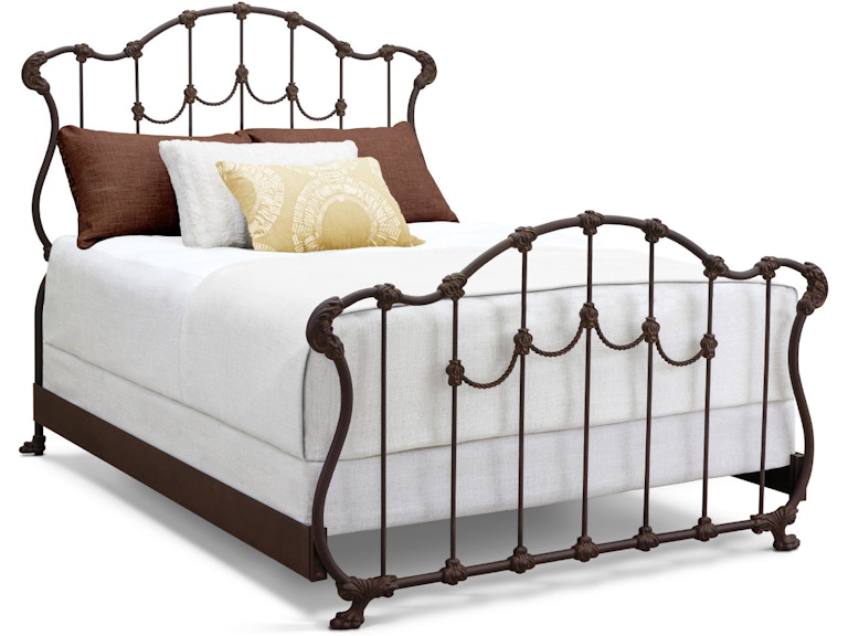 norrwood Wesley Allen Bedroom Hamilton Iron Beds 1052 at Norwood Furniture