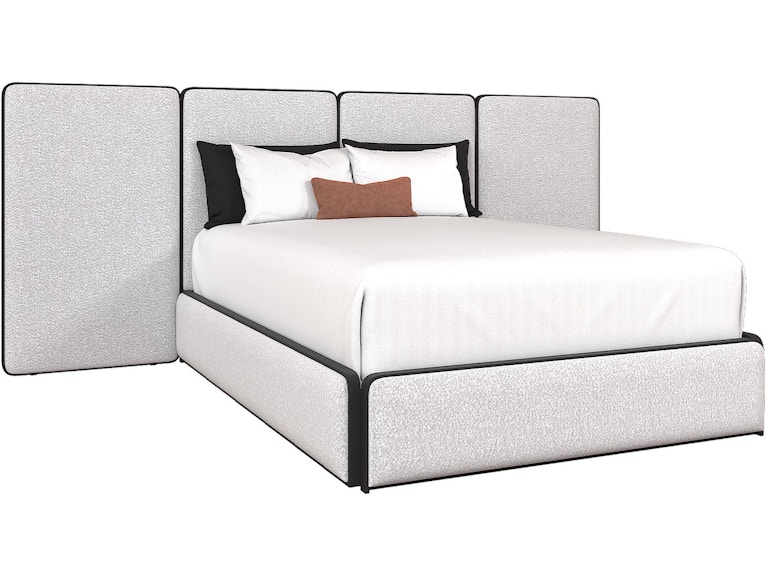 norrwood Wesley Allen Bedroom River Upholstered Beds 1600 at Norwood Furniture