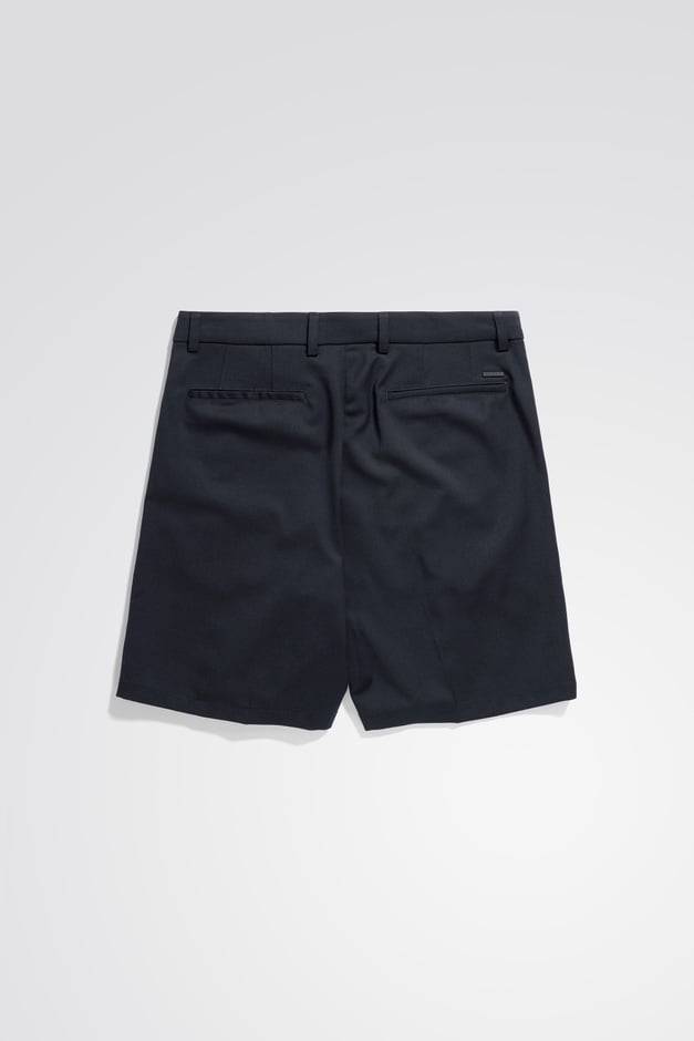Norse Projects Benn Relaxed Light Wool Pleated Short