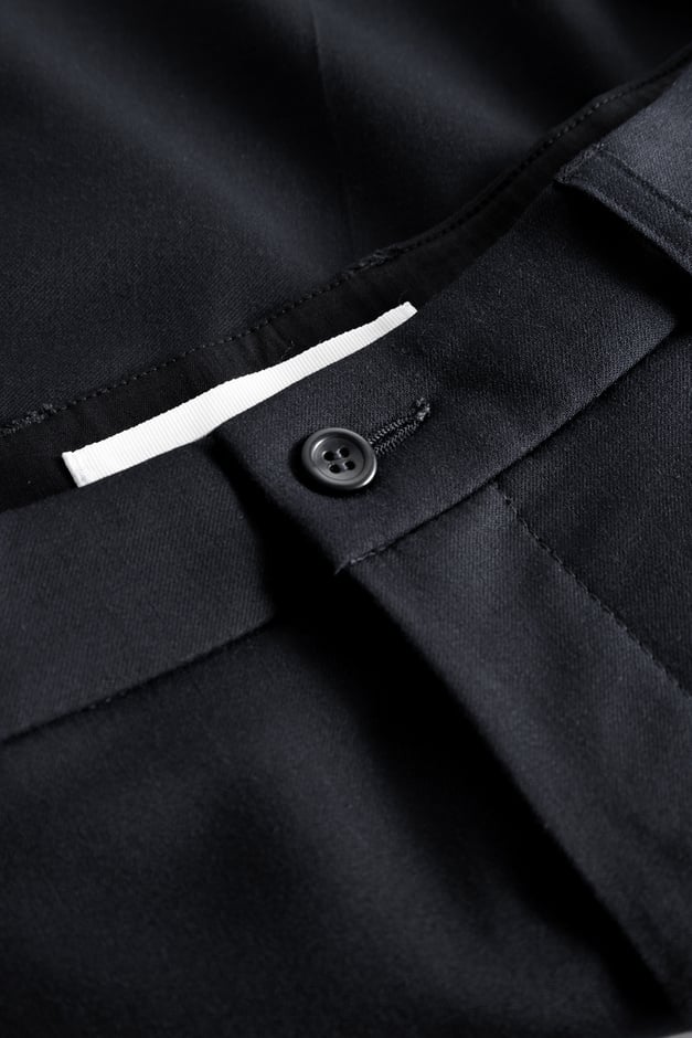 Norse Projects Benn Relaxed Light Wool Pleated Short