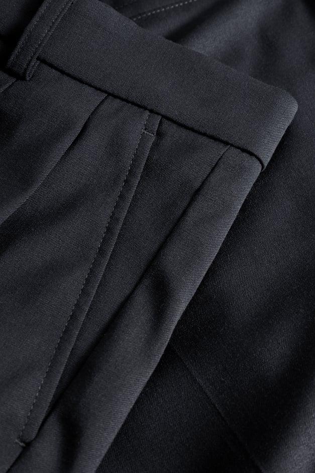 Norse Projects Benn Relaxed Light Wool Pleated Short