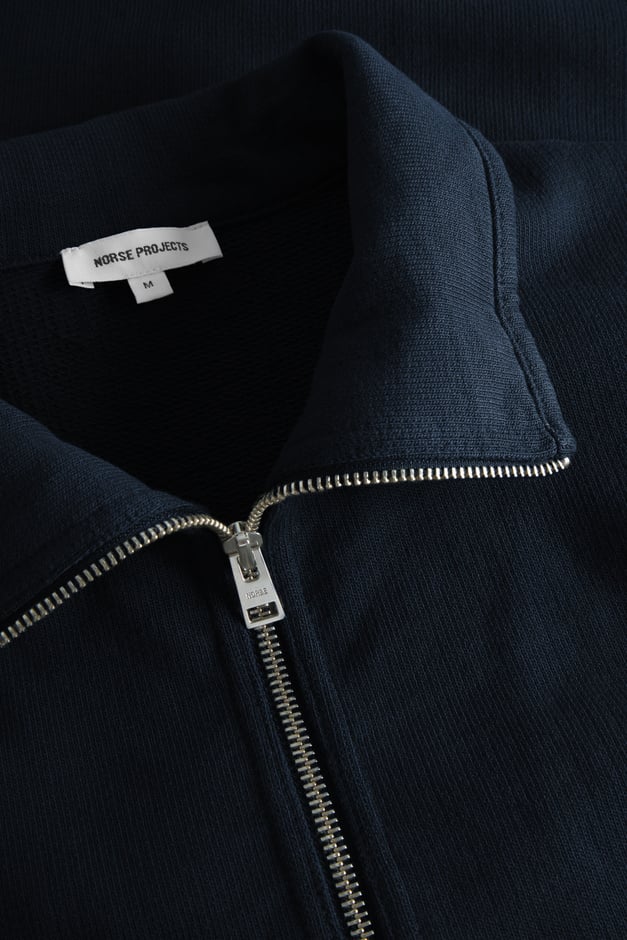 Norse Projects Bjorn Relaxed Organic Loopback Track Jacket