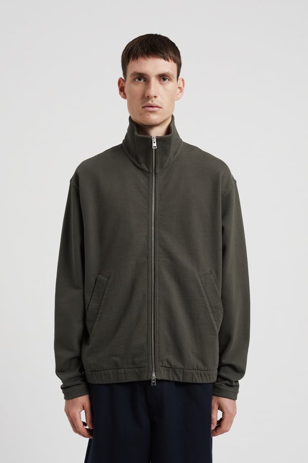 Norse Projects Bjorn Relaxed Organic Loopback Track Jacket