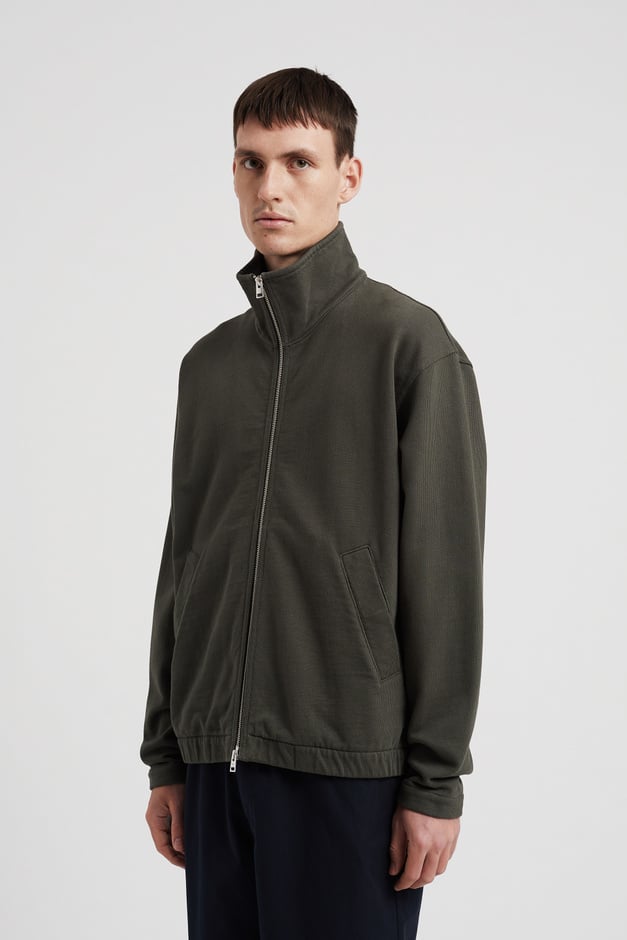 Norse Projects Bjorn Relaxed Organic Loopback Track Jacket