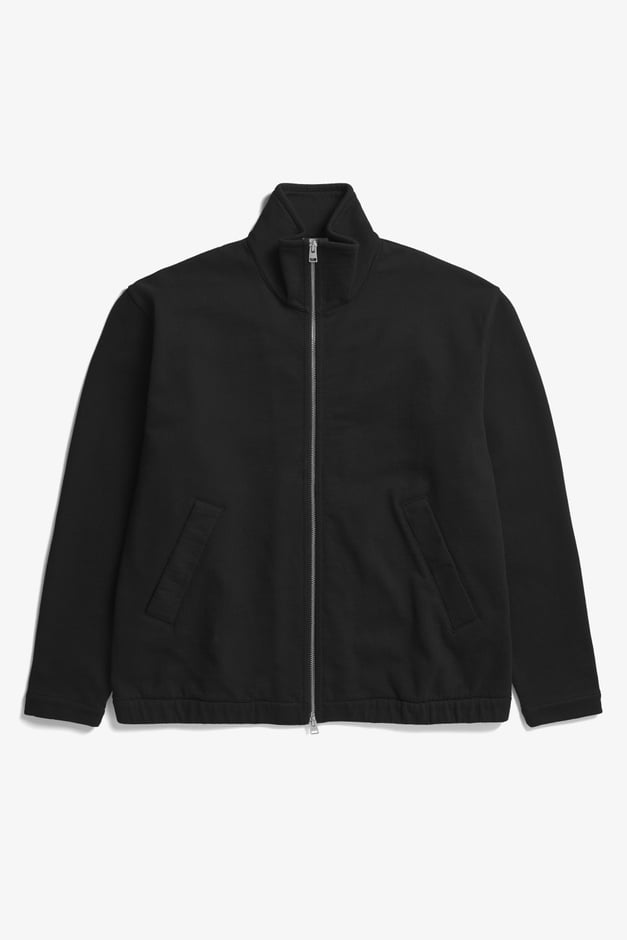 norse projects Bjorn Relaxed Organic Loopback Track Jacket