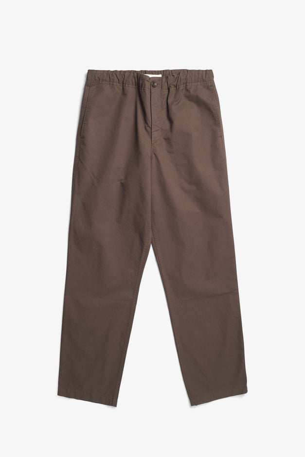 Norse Projects Ezra Regular Mineral Dyed Fine Twill Trousers