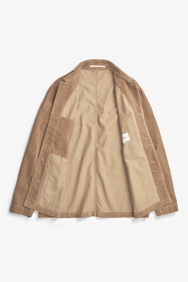 Norse Projects Folke Wide Wale Corduroy Chore Jacket