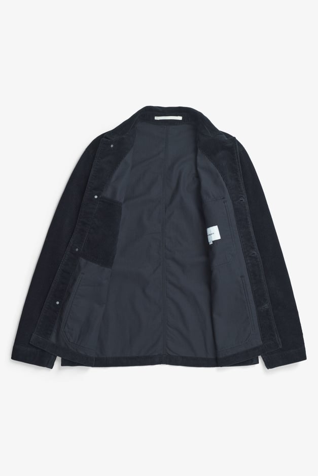 Norse Projects Folke Wide Wale Corduroy Chore Jacket