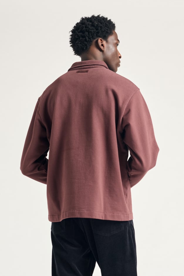 Norse Projects Fraser Relaxed Organic Loopback LS Polo