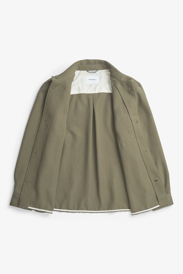 Norse Projects Hjalmer Cavalry Cotton Wool Over Shirt