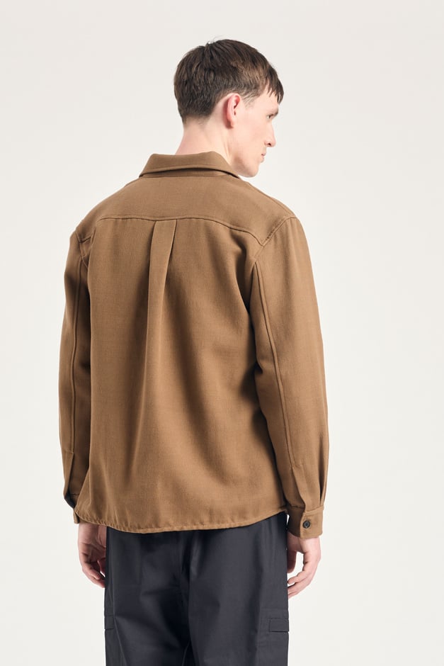 Norse Projects Hjalmer Cavalry Cotton Wool Overshirt