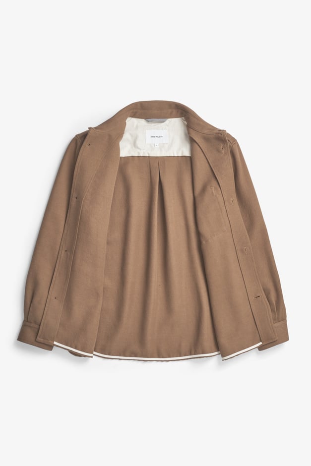 Norse Projects Hjalmer Cavalry Cotton Wool Overshirt