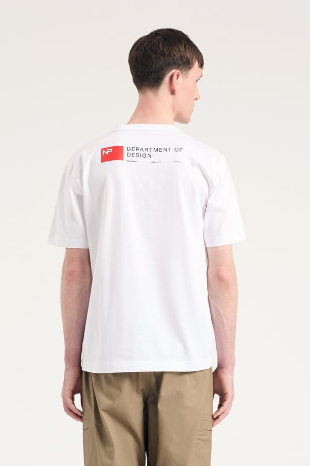 Norse Projects Holger Organic Department Print T-Shirt