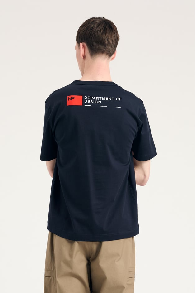 norse projects Holger Organic Department Print T-Shirt