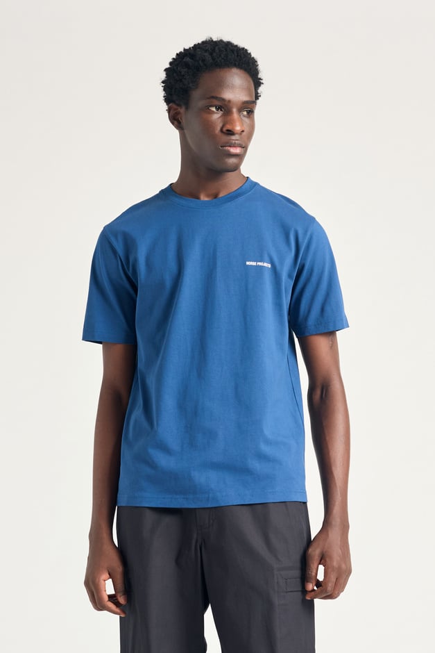 Norse Projects Johannes Organic Norse Logo Print T-shirt