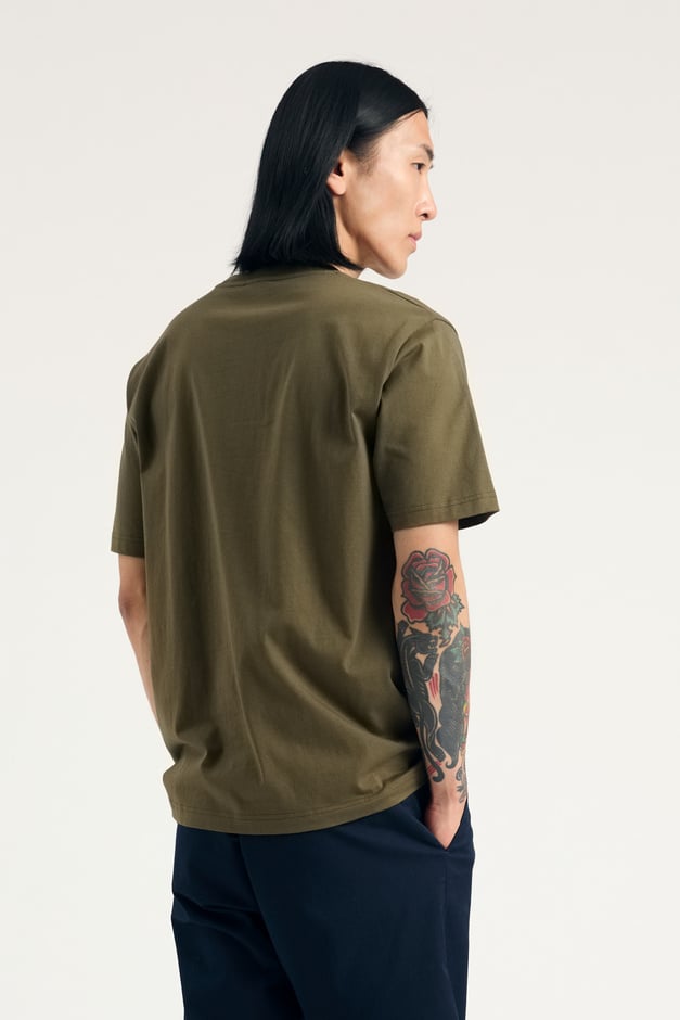 Norse Projects Johannes Organic Norse Logo Print T-shirt