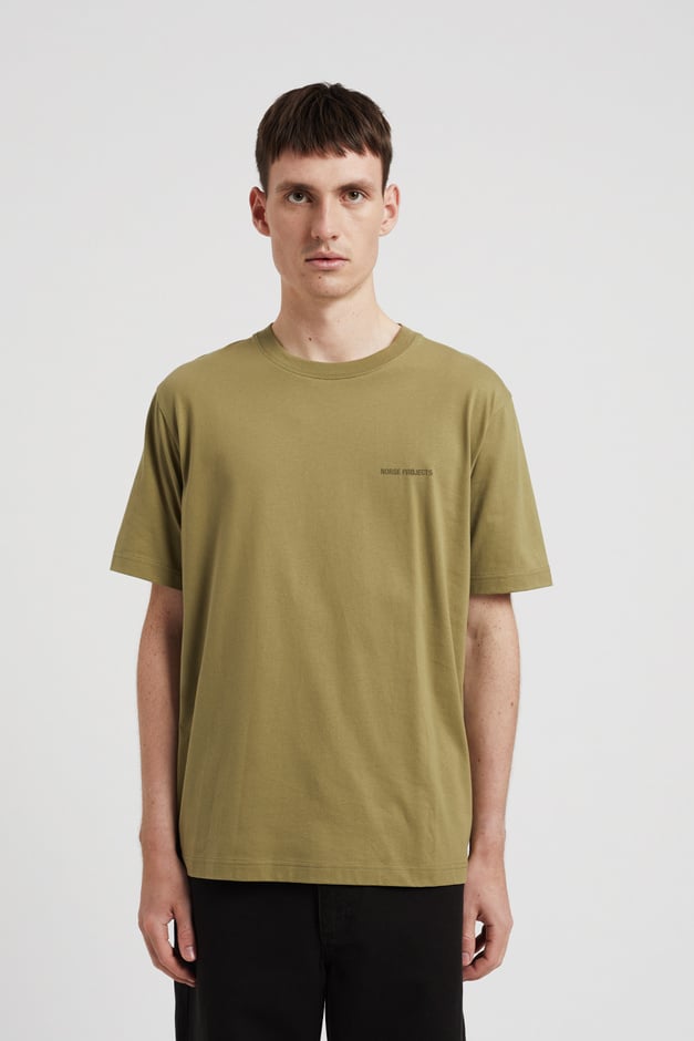 Norse Projects Johannes Organic Norse Logo Print T-shirt