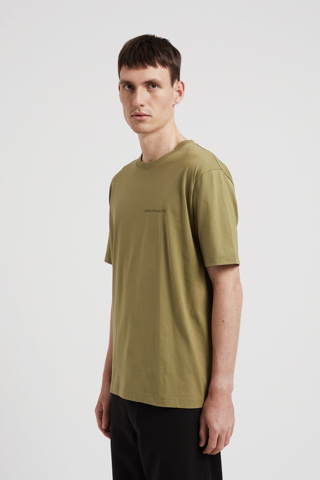 Norse Projects Johannes Organic Norse Logo Print T-shirt