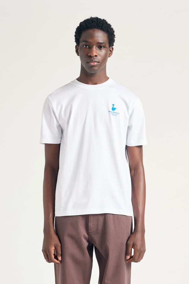norse projects Johannes Organic The Lakes Print T-shirt