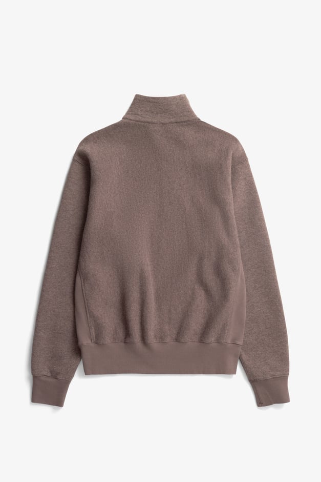 Norse Projects Ketel Relaxed Cotton Wool Half Zip Sweatshirt
