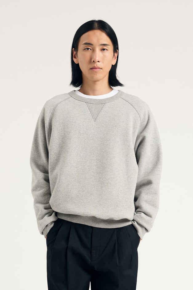 norse projects Marten Relaxed Cotton Wool Sweatshirt