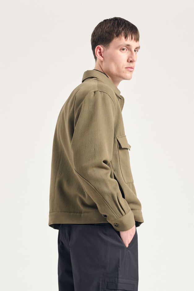 Norse Projects Aksel Cavalry Cotton Wool Jacket