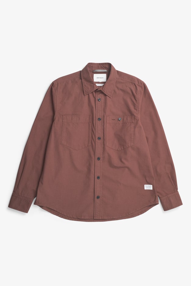 Norse Projects Algot Cotton Ripstop Relaxed Shirt