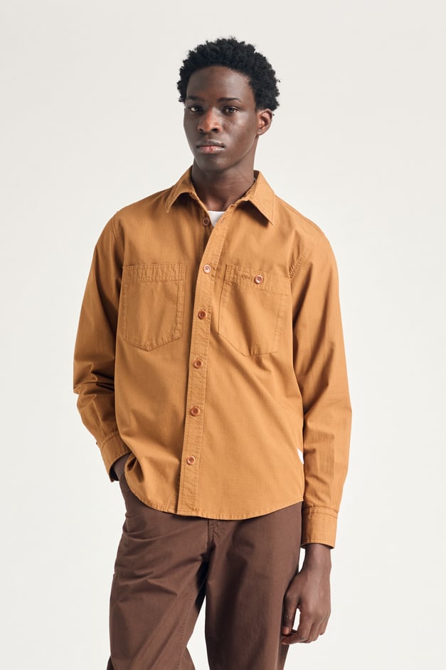 norse projects Algot Cotton Ripstop Relaxed Shirt