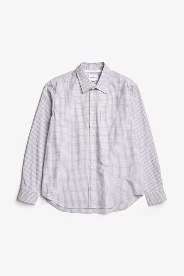Norse Projects Algot Poplin Check Shirt