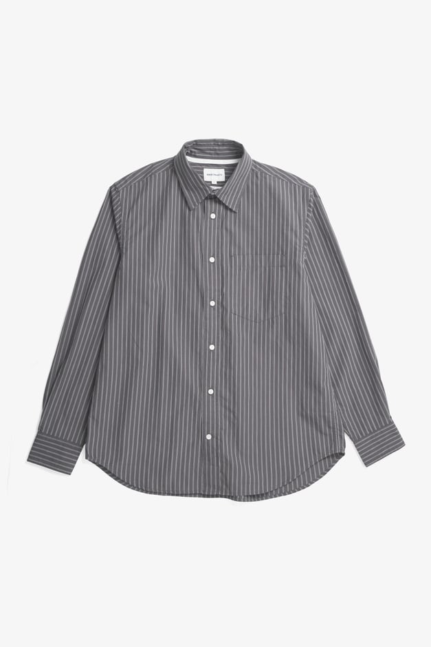 Norse Projects Algot Poplin Stripe Shirt