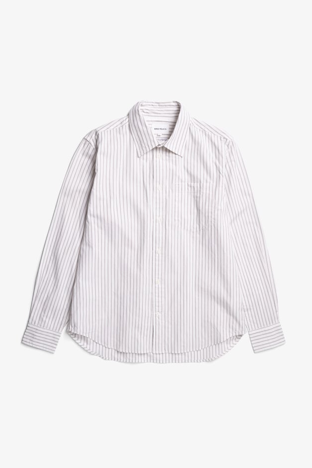 Norse Projects Algot Poplin Stripe Shirt