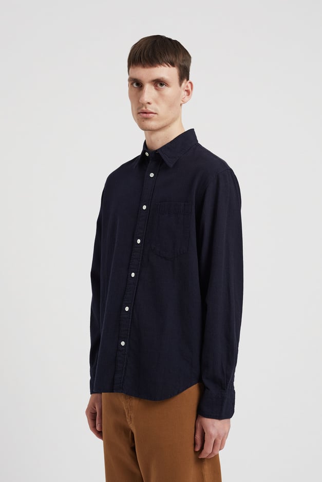 Norse Projects Algot Relaxed Cotton Linen Shirt