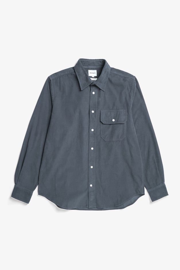 Norse Projects Algot Relaxed Micro Cord Shirt