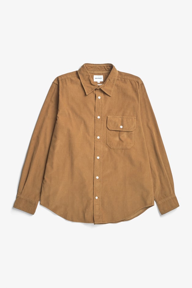 Norse Projects Algot Relaxed Micro Cord Shirt