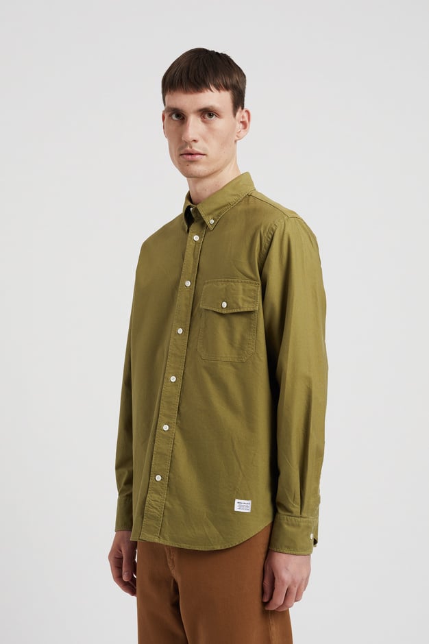 Norse Projects Algot Relaxed Overdyed Oxford Shirt