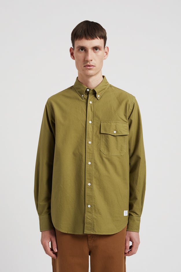 Norse Projects Algot Relaxed Overdyed Oxford Shirt