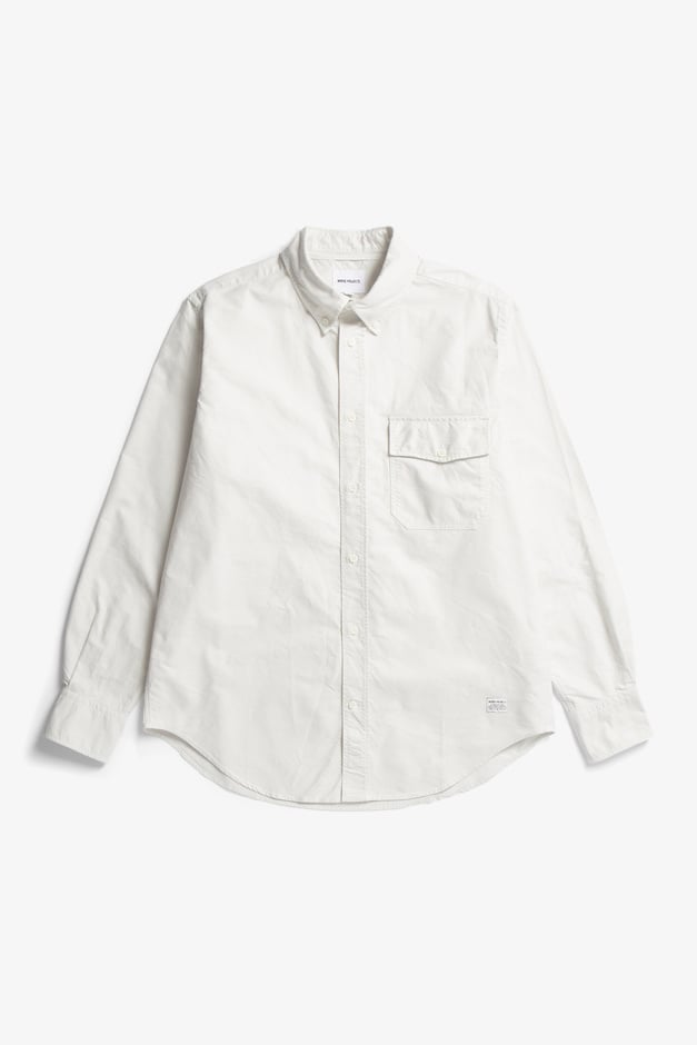 norse projects Algot Relaxed Overdyed Oxford Shirt