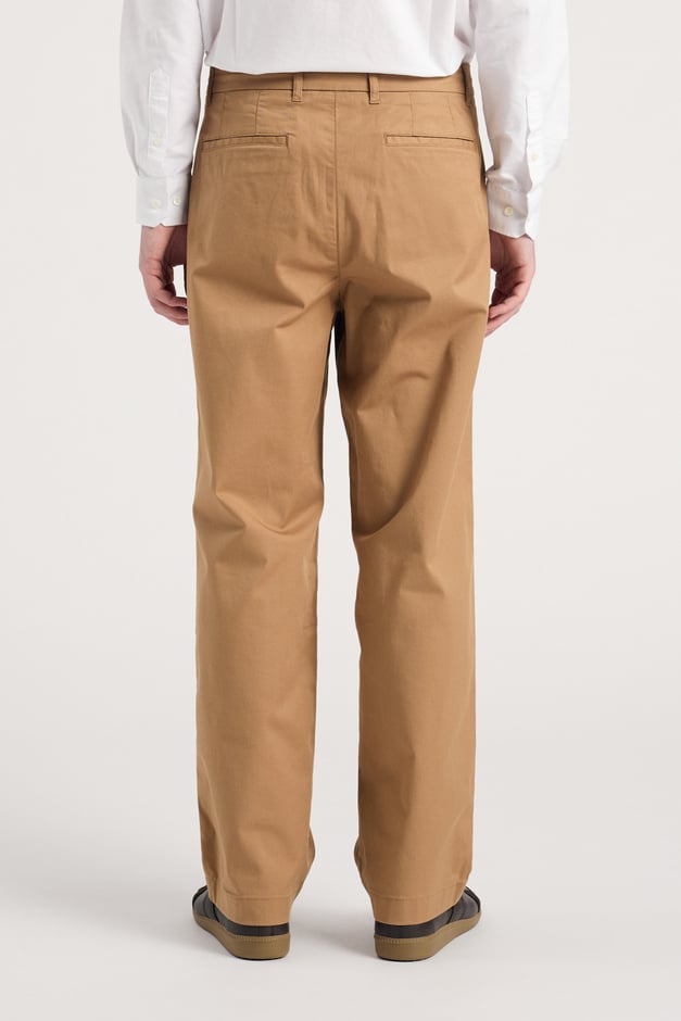 Norse Projects Benn Relaxed Twill Pleated Trouser
