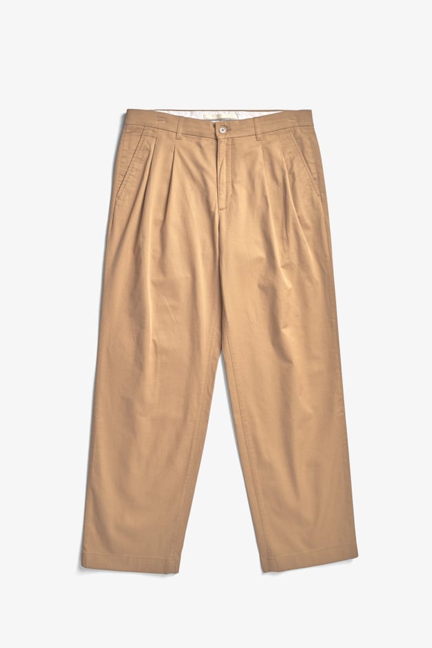 Norse Projects Benn Relaxed Twill Pleated Trouser
