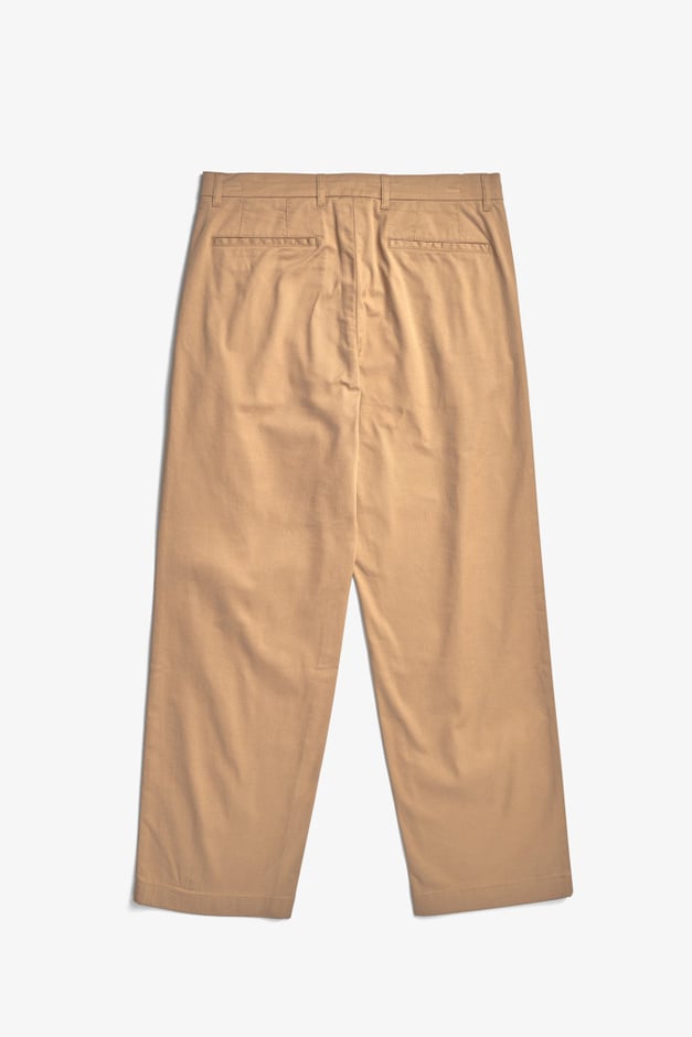 Norse Projects Benn Relaxed Twill Pleated Trouser