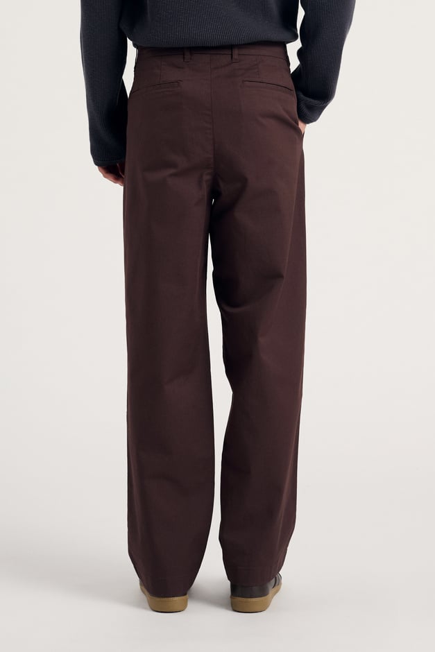 Norse Projects Benn Relaxed Twill Pleated Trouser