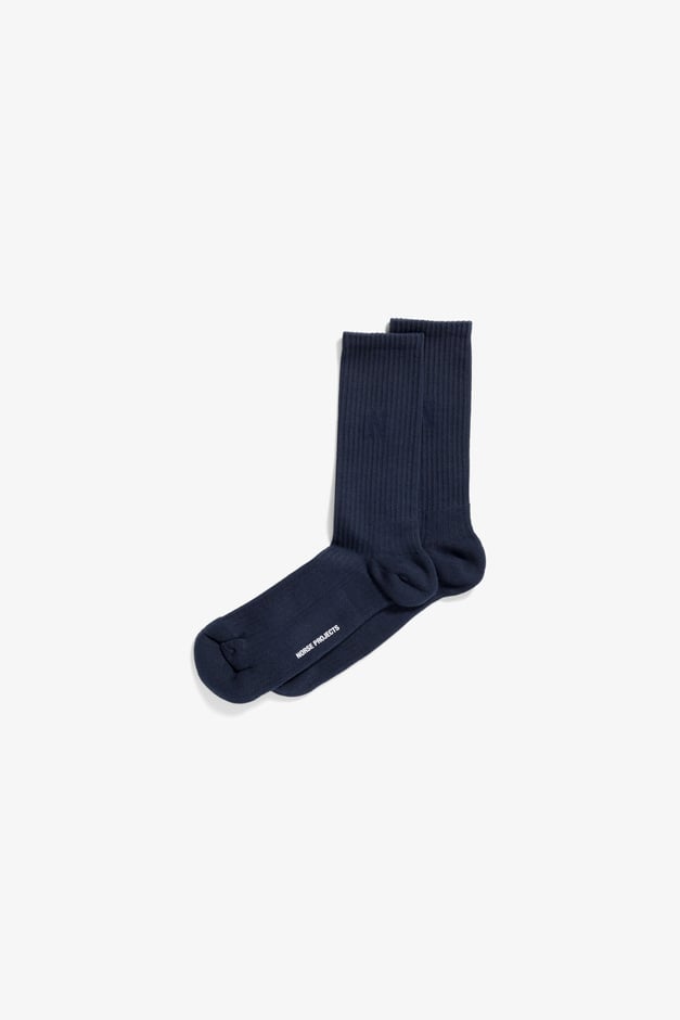 Norse Projects Bjarki N Logo Sport Sock - 2 Pack