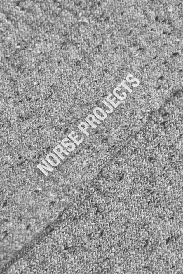 Norse Projects Bjarki Neps Wool Rib Sock
