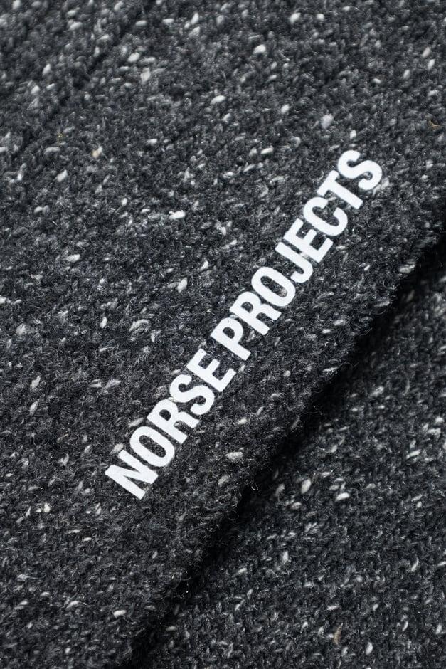Norse Projects Bjarki Neps Wool Rib Sock