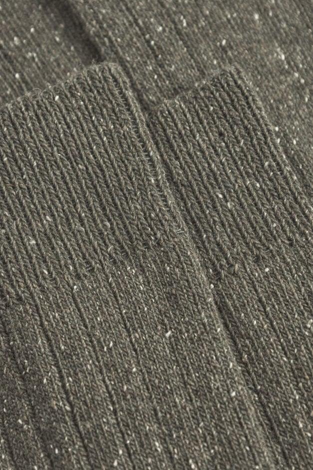 Norse Projects Bjarki Neps Wool Rib Sock