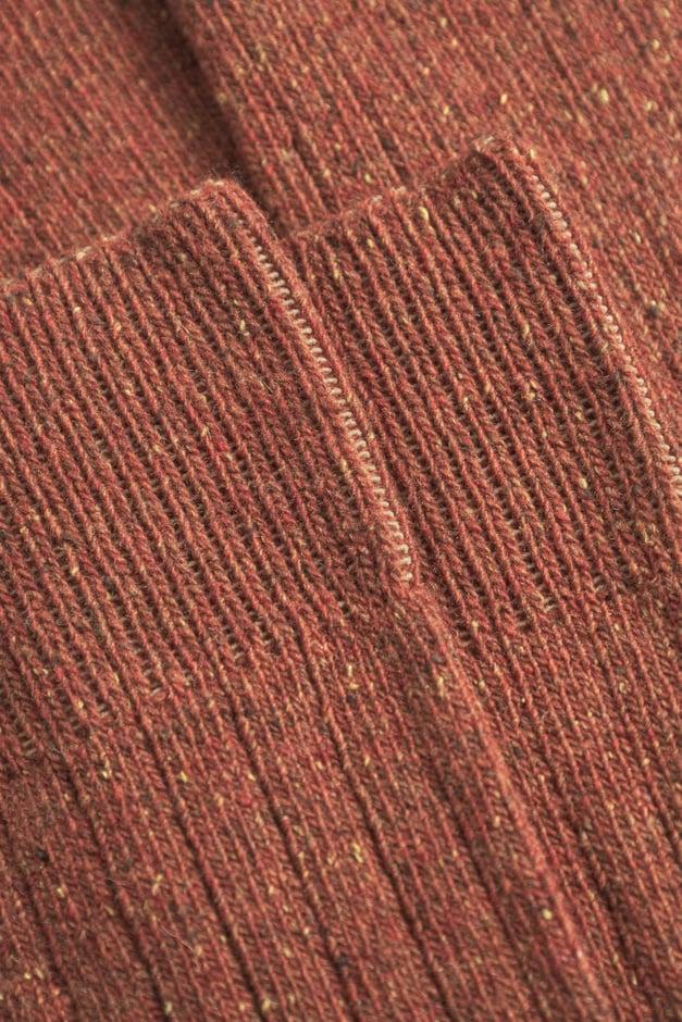 Norse Projects Bjarki Neps Wool Rib Sock