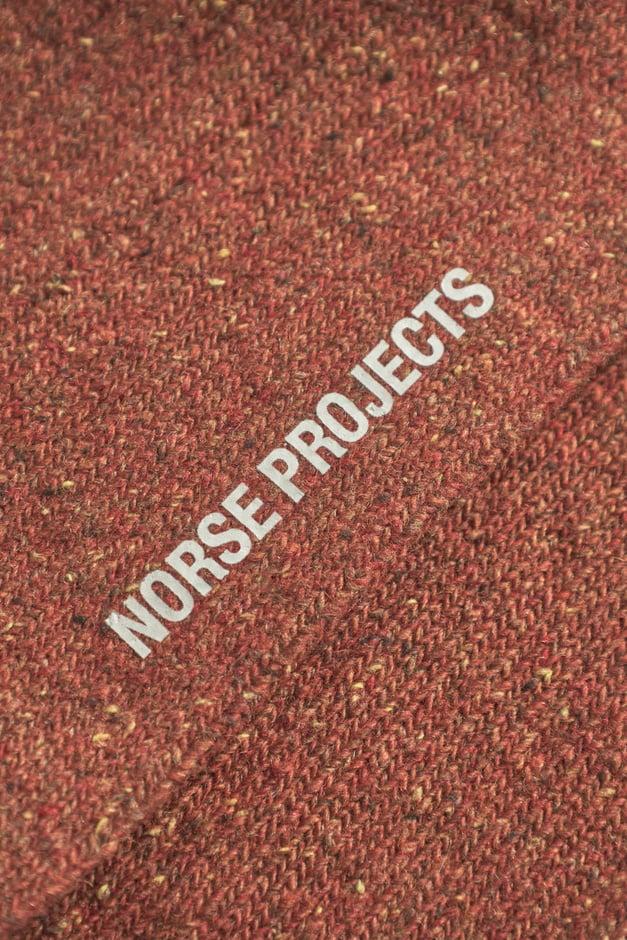 Norse Projects Bjarki Neps Wool Rib Sock